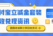 快过期的支付宝立减金，线上回收方法比想象中简单